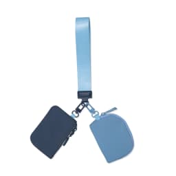 2PCS Mother’s Gift Mini Zip Around Wristlet Keychain Wallet Gift for Wristlet Portable Wallet Coin Purse Mini Women Coin Pockect