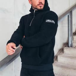 Men O-neck Plush Hoodies Soft Solid Letter Print Male Casual Basic Flannel Warm Comfort Vintage Clothing For Man Sweatshirts
