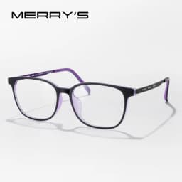 MERRYS DESIGN Men Pure Titanium Ultra-Light And Comfortable Unisex Eyeglasses Frame Women TR90 Eyewear Glasses Frame S2840