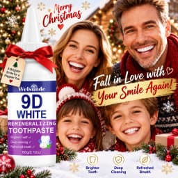 2PCS Whitening Toothpaste for Deep Cleaning & Brighter Smile, Purple Remineralizing Hydroxyapatite Toothpaste, European Formula with Minty Fresh Breath, Gentle on Gums, Travel-Size 60g*2, Ideal Oral Hygiene Gift for Women & Men, Local Warehouses
