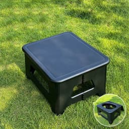 Odor-Proof Folding Camping Toilet Emergency with Cover Car Toilet Reusable Easy To Carry Toilet Stool Outdoor Activities