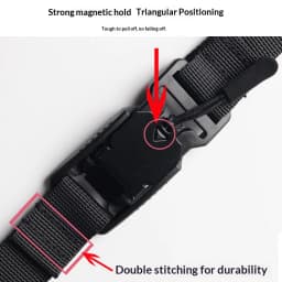 Magnetic Quick Release Chest Strap Adjustable Detachable Sternum Strap Backpack Accessory Outdoor Camping Tactical Bag Parts