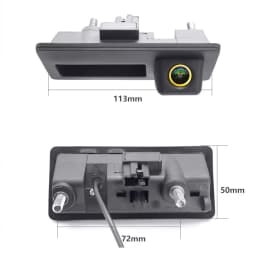 170 Degree AHD 1080P Car Rear Camera For Audi A4 B8 Q3 Q5 A5 A8 S5 A3 A6 C7 A7 Volkswagen Parking Backup Trunk Handle Camera