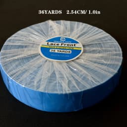 36Yards Hair System Tape Double Side Walker Tape 0.8CM Blue Lace Front Wig Tape For Toupee Sweatproof Ultra Hold Wig Tape 2.54CM