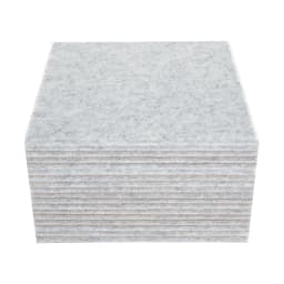 18 Piece Acoustic Panels Soundproofing Wall Panels 30*30cm 9mm Thick Polyester Fiber for Home Office Studio KTV Cinema Bedroom Decoration