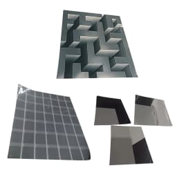 3D Illusion Wall Sticker Waterproof Removable Corner Decal Creative Optical Illusion Maze Cube Wall Art Home Room Decor Stickers