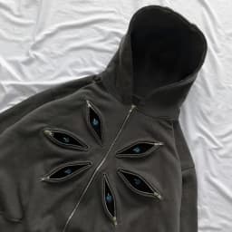 Gojo Satoru Six Eye Graphic Hoodies Oversized Punk Gothic Casual Hoodie Sweatshirts Harajuku Streetwear Y2k Men Women Clothing