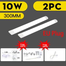 Led Tube Light 85-265V Led Bar Lamp Under Cabinets Lamp Tube Ceiling Wall Lamps Home Indoor Lighting Fixture For Kitchen Bedroom