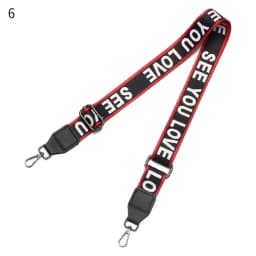 Nylon Bag Strap Woman Colored Wide Straps for Crossbody Messenger Shoulder Bag Accessories Adjustable Embroidered Belts Straps