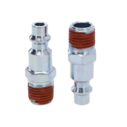5Pcs Air Hose Fitting 1/4 Inch NPT Male Air Line Fitting Hose Compressor Quick Release Connector Pneumatic Connector