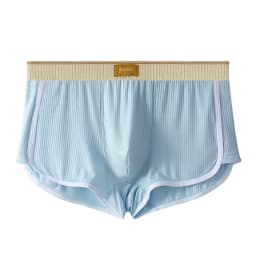 EXILIENS Modal 3pcs Striped Boxer Men Underwear Breathable Mens Boxers Cuecas Masculinas BoxerShorts Man Panties Size M3XL D6380