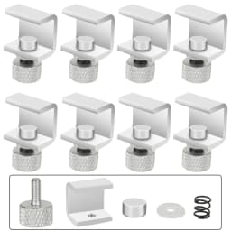 XCR3D Glass Heated Bed Clamp 3D Printer Parts Heatbed Plate Clip for Ultimaker UM Build Platform Retainer 4pcs/8pcs