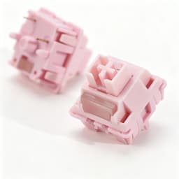 HUANO Sakura V2 V3 Switch Pink 35gf 42gf 5Pin Linear Creamy Switches For Custom DIY 60% Gaming Mechanical Keyboard POK POM PA66