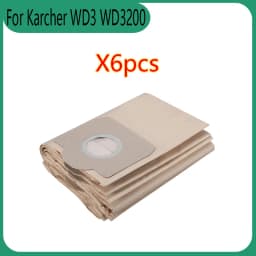For Karcher WD3 Premium WD3200 WD 3300 MV3 A2004 A2054 Vacuum Cleaner Spare Parts Accessories Replacement Dust Bag Hepa Filter