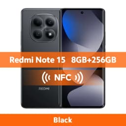 Global Version Xiaomi Redmi Note 15 4G 128GB / 256GB RAM Smartphone 6.77" AMOLED 108MP Camera MTK Helio G100-Ultra 33W 6000mAh