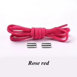 New 1Pair Elastic Locking Shoelaces Semicircle Shoelace Sneakers Shoe Laces Quick No Tie Shoelace Kids Adult Shoes Lace 21colors