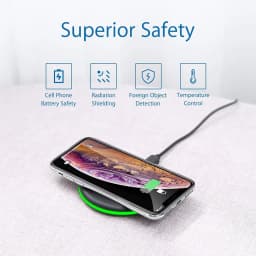 30W Wireless Charger LED Phone Charger Stand Suitable for IPhone17 -12 Pro Max 8 - Fast Charging Base for Xiaomi Samsung S25 26