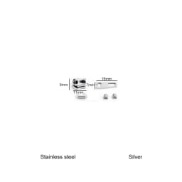 1/2/5Sets Silver Diamond Steel Lock Puller Slider For Birkin 30 Handbags Bags Hook Clasps Eyelet Plate Rivet Studs Accessories