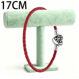 2026 New 925 Silver Sparkling Meteor Halo Women's Heart Shaped Life Tree Bracelet Display Tool DIY Exquisite Charm Jewelry