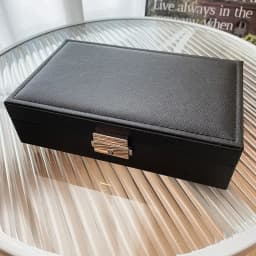 Big Size Large Capacity Dustproof Jewelry Box with Lock Earrings Necklace Ring Storage Packaging Display Boxes for Women