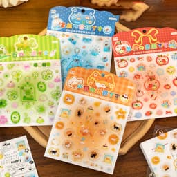 Laser Silver Resin Drop Sticker Sheet Planner Decor Sticker Journal Collage Card Frame Phone Case Mug Card Holder, Mr. Paper