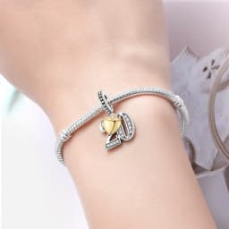 Original 15th 16 18 20 21 Anniversary Birthday Wedding S925 Sterling Silver Bead Pendant Fit Bracelet Necklace DIY Jewelry Gifts