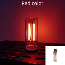 Halloween DecorAITHEA Led Glass Light Usb Night Light Bulb Touch Dimming Usb Night Light For Car Interior Bedroom Home Decor