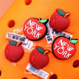Original Various Fruit Designer Shoe Charms 5pcs/lot Clog Buckle Accessories Luxury Upper Jewelry Decorations Gift Preferred