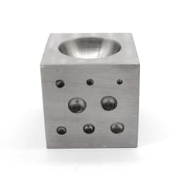 Mini Square Dapping Block for Jewellery DIY Shaping Steel Professional Forming Doming Tool Jewelry Tools