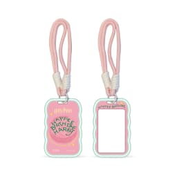 Pinky Harry Potter Card Holder Bag Charm Pendant for Daily Halloween Christmas Birthday Gift for Students Fans Women