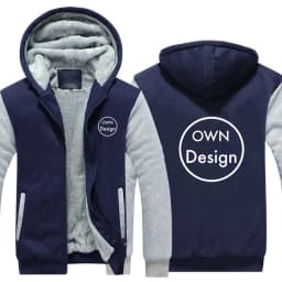 Custom Design Hoodies Men Cool Coat Thicken Make Your Design Logo Text Sweatshirt Mans Jacket Hoody