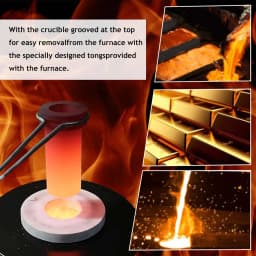 NIUPIKA 3KG Digital Heating Capacity Refining Precious Metal Silver Gold Melting Furnace Machine Jewelry Casting Tool