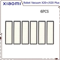 For Xiaomi Robot Vacuum X20 Plus Parts Accessories Main Side Brush Hepa Filter Mop Cloth Dust Bag Replacement