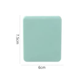 2-Face Makeup Mirror Square Portable Cute Girl'S Gift Hand Mini Mirror Pocket Double-Sided Makeup Mirror Compact Multiple Colors