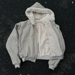 FEWQ American Style High Street Solid Color Washed Men's Plush Thick Cotton Clothing Casual Canvas Jacket 2026 Autumn New