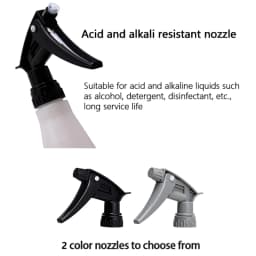 1PC Adjustable Trigger Sprayer Heavy Duty Sprayer Head Acid Alkali Resistant For Auto Detailing Car Cleaning Home Garden Water