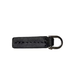 Top Layer Cowhide Zipper Pull Tab Detachable Copper Screw Rod Hardware D Buckle Handbag Resistant Pull Handle Clothing Access...