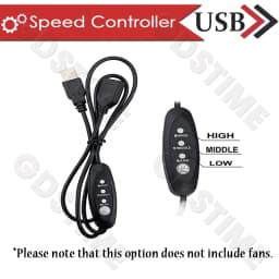 Gdstime 120MM USB Fan 140mm DIY Router Fan DC 5V Laptop Cooling Fan 92/80MM Fan Radiator Fan Ball TV Box Fan With Fan Controller
