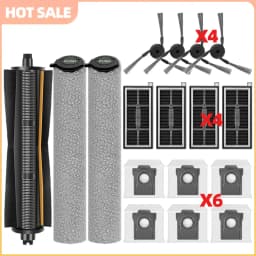 Fit For MOVA S70 Roller / S70 Pro Roller / S70 Ultra Roller Main Side Brush Cutting Brush Hepa Filter Roller Mop Dust Bag Parts