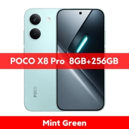 POCO X8 Pro Smartphone Global Version Dimensity 8500-Ultra NFC 6.59'' 1.5K Display 100W HypeCharge 6500mAh 50MP Camera 5G NFC