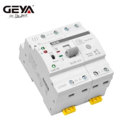 ATS Mini Automatic Transfer Switch 220V 230V 110V Din Rail Dual Power Electrical Selector Switches Uninterrupted Power 63A