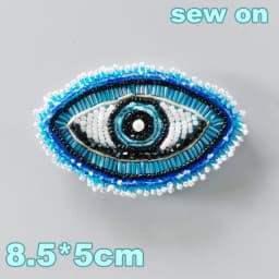 Embroidery Sequined Alphabet Pearl Letter Cross Patch,sequins Heart Beaded Eye Patches Badges Appliques for Clothing WF2210252