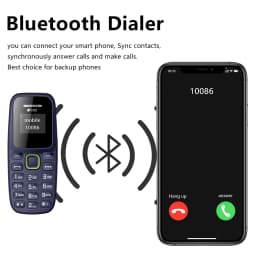 SERVO BM310 Super Mini Mobile Phone 2 SIM Standby Call Recording Magic Voice Blacklist MP3 Player 2G GSM Small Backup Cellphones