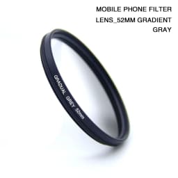 Universal 52mm CPL Camera Lens Filter With Clip Portable Polarizer Anti-reflection Restore Color Phone Filter For iPhone Samsung