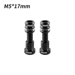 MUQZI Titanium Screw M5x17 19mm Stem Bolt Road Bike Handlebar Stem Bolt