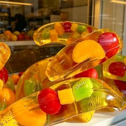 Chiboko Original Squishy Toys - Anti-Anxiety Stress Relief Squeeze Fidget Non Rebound Vaseline Texture in Banana Tomato Shapes