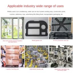 EVA Foam Sheets With Adhesive EVA Rubber Board Sound-Absorbing Noise Reducing Foam Craft Handmade Model Making Cosplay 100x50cm