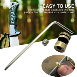 110 Thumb Stud Push Cutter Button 416 Steel Material 110 Screw Pusher Screw Replacement Outdoor&Camping Tool Accessories