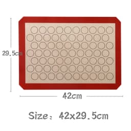 Macaron Silicone Baking Mat Cookie Pad Nonstick Rolling Dough Mats Baking Gadget Oven Sheet Pan Liner Cake Bakeware Kitchen Tool