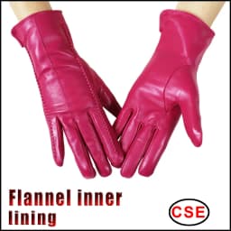 Genuine Sheepskin Gloves Women's Winter Warm Thickened Thin Touch Screen Leather Gloves Outdoor Riding High-end Fashion New 2026